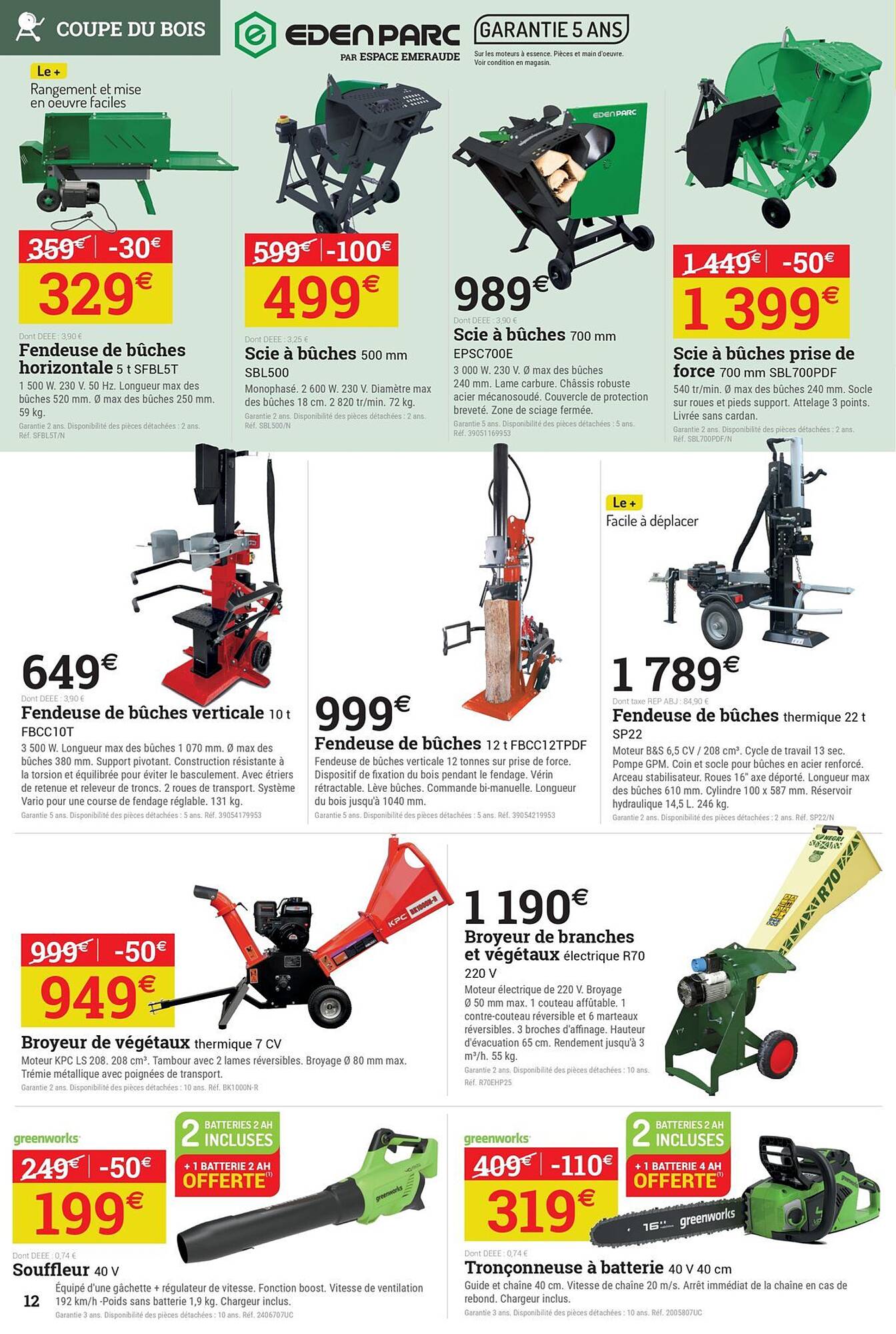 Espace emeraude Catalogue - Pagina 12