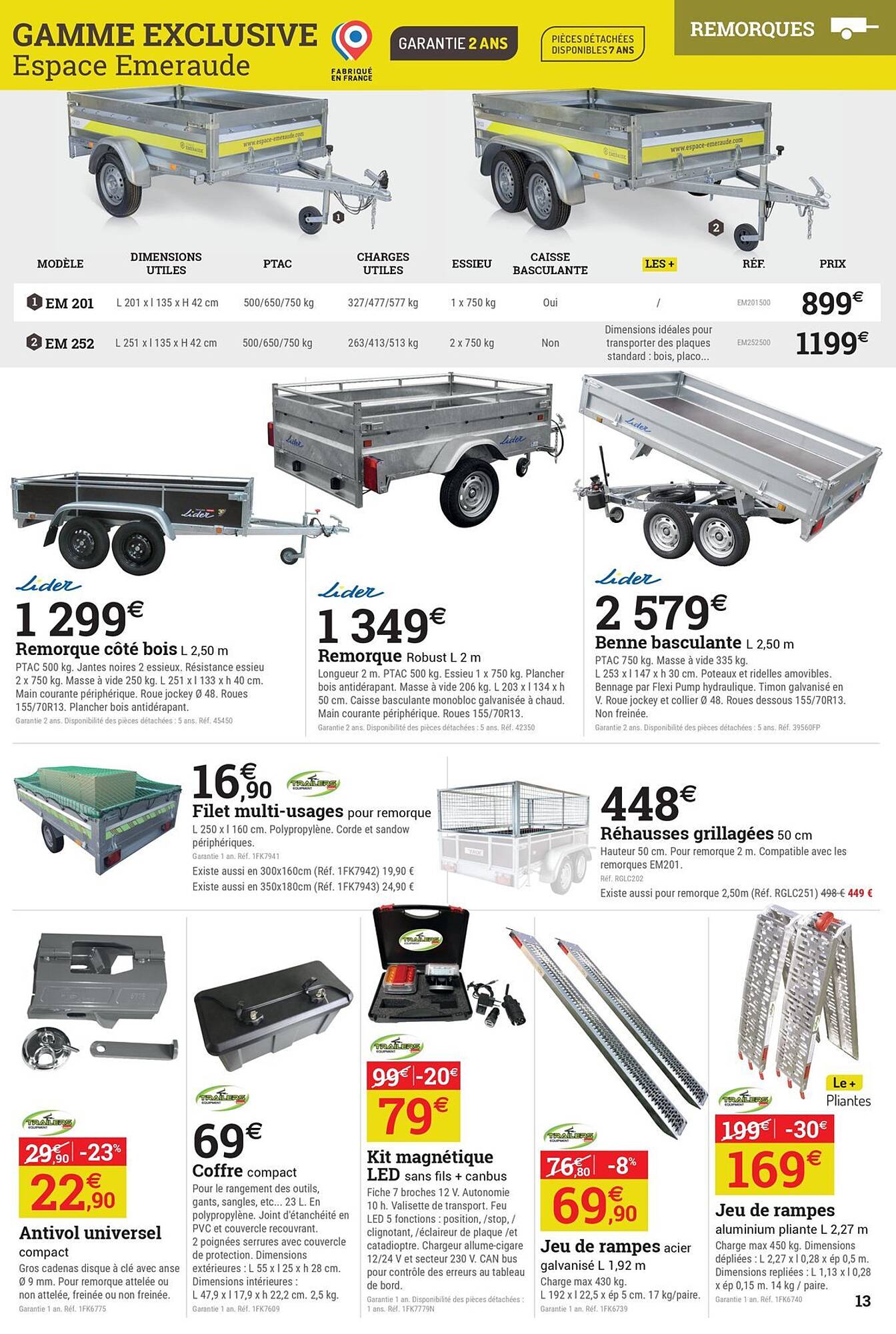 Espace emeraude Catalogue - Pagina 13