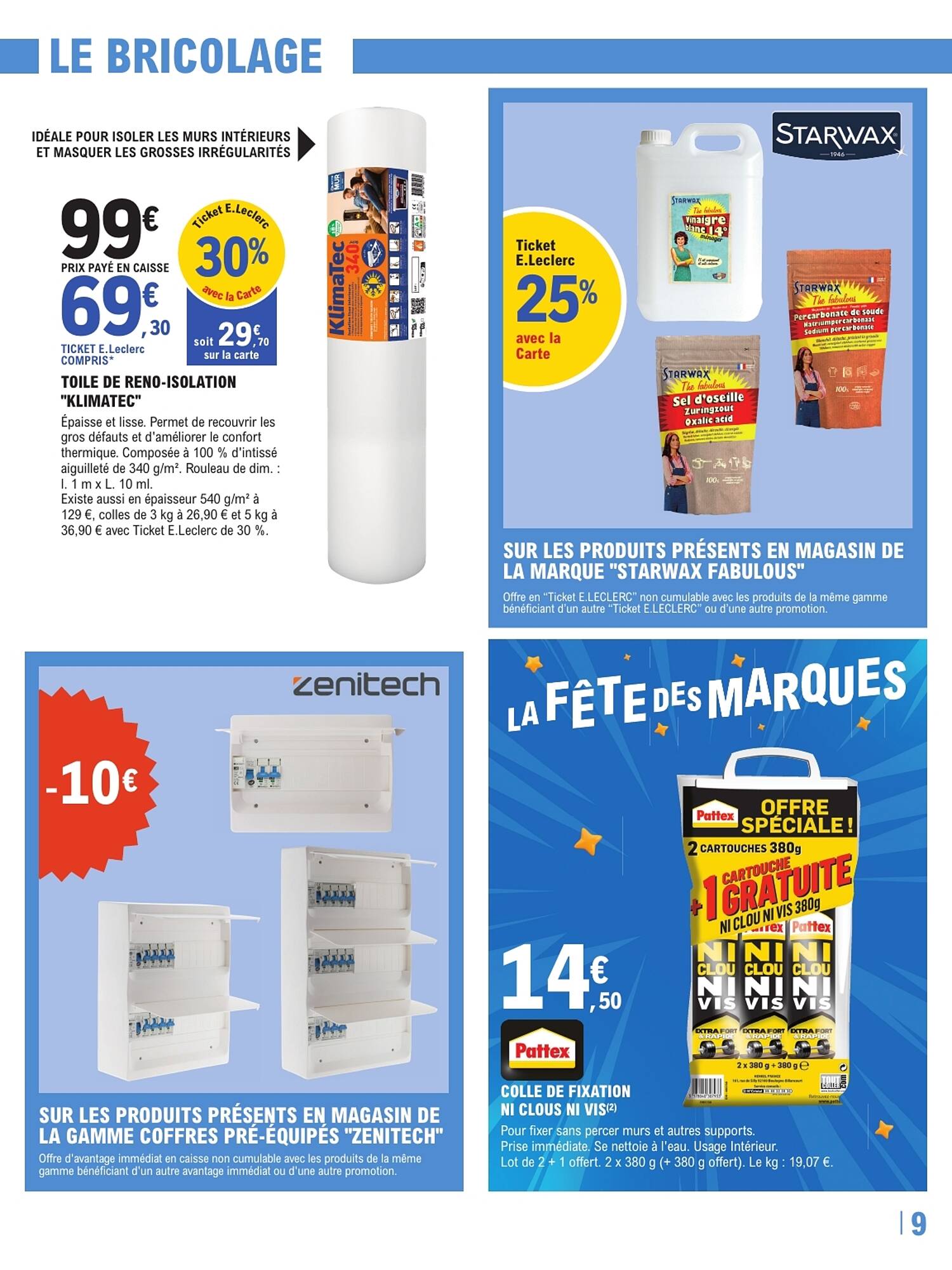 E.Leclerc Brico Catalogue - Pagina 9