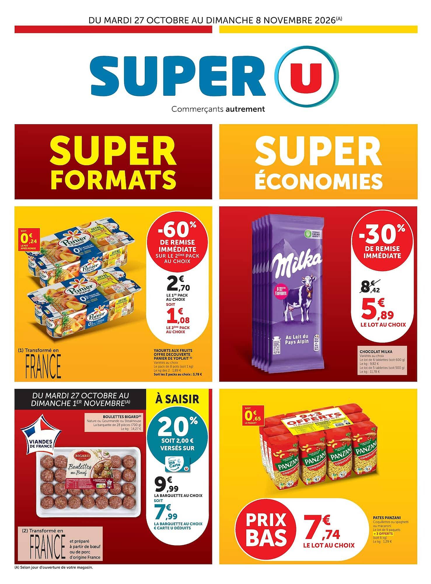 Super U Catalogue - Pagina 1