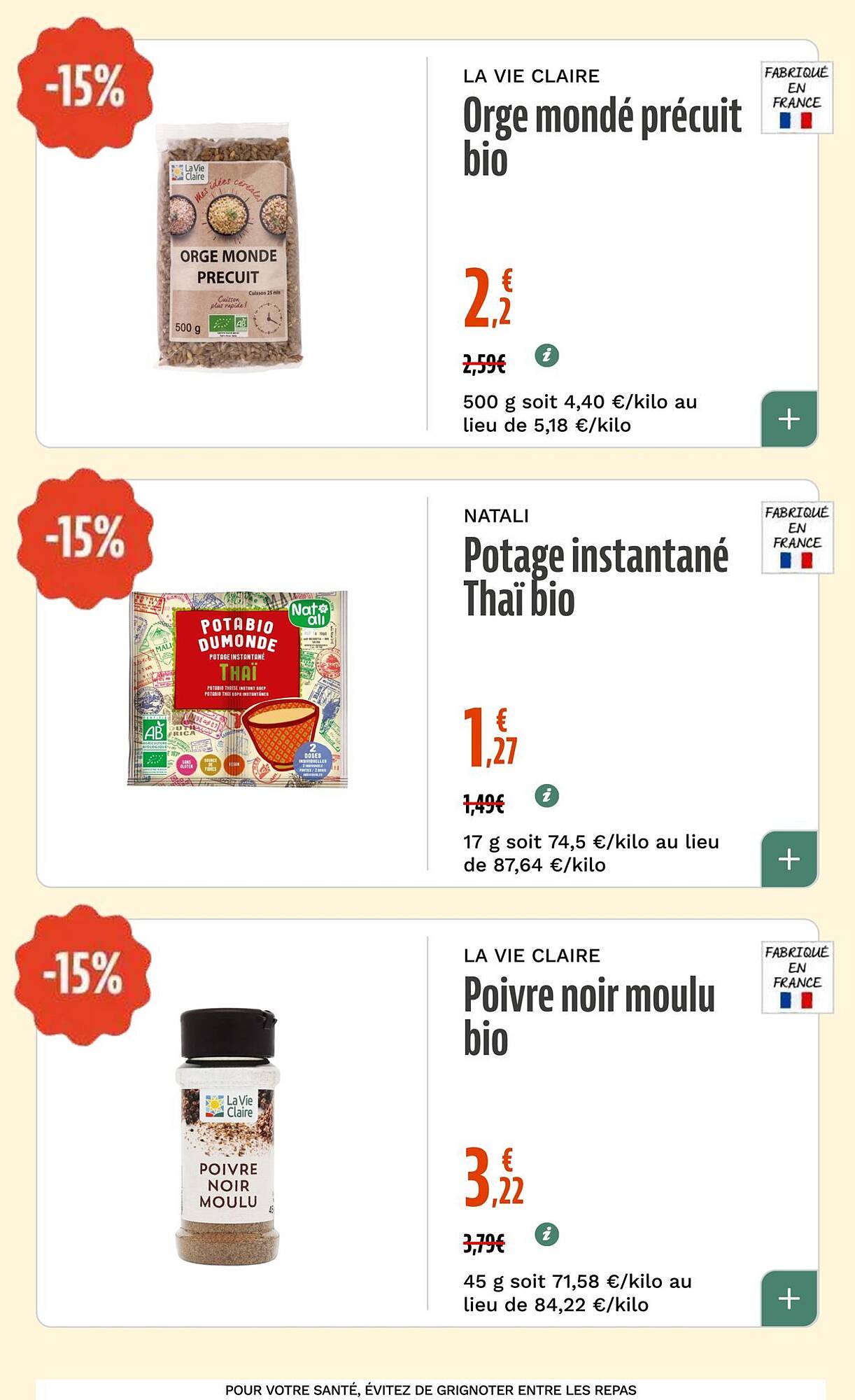 La Vie Claire Catalogue - Pagina 22