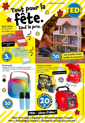 TEDi catalogue