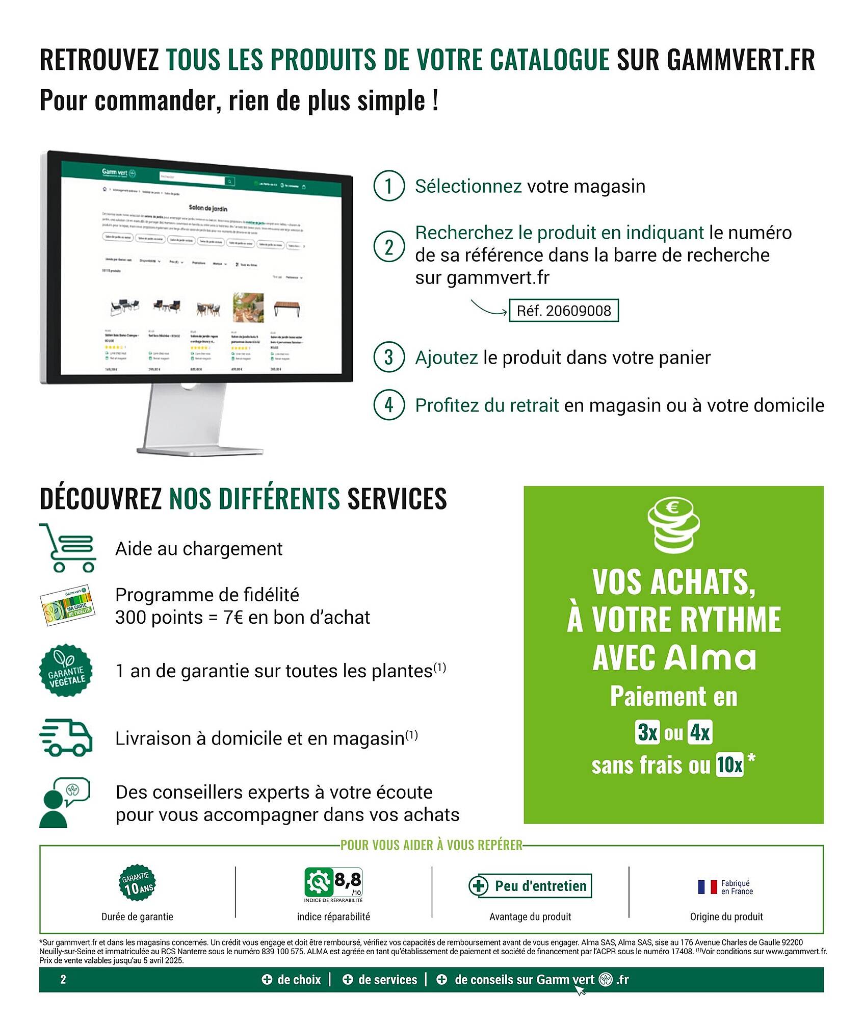 Gamm vert Catalogue - Pagina 2