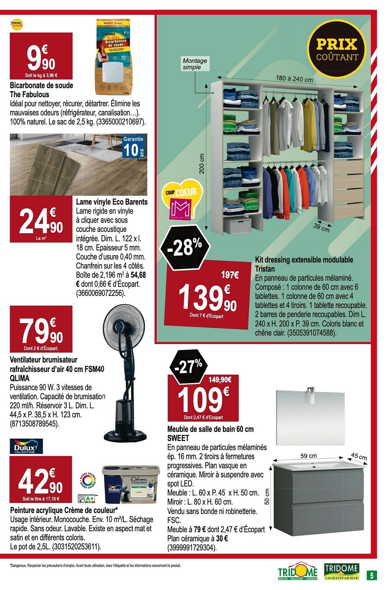 Tridôme Catalogue