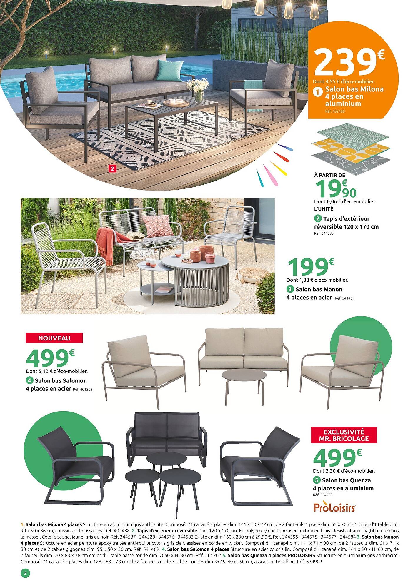 Mr Bricolage Catalogue