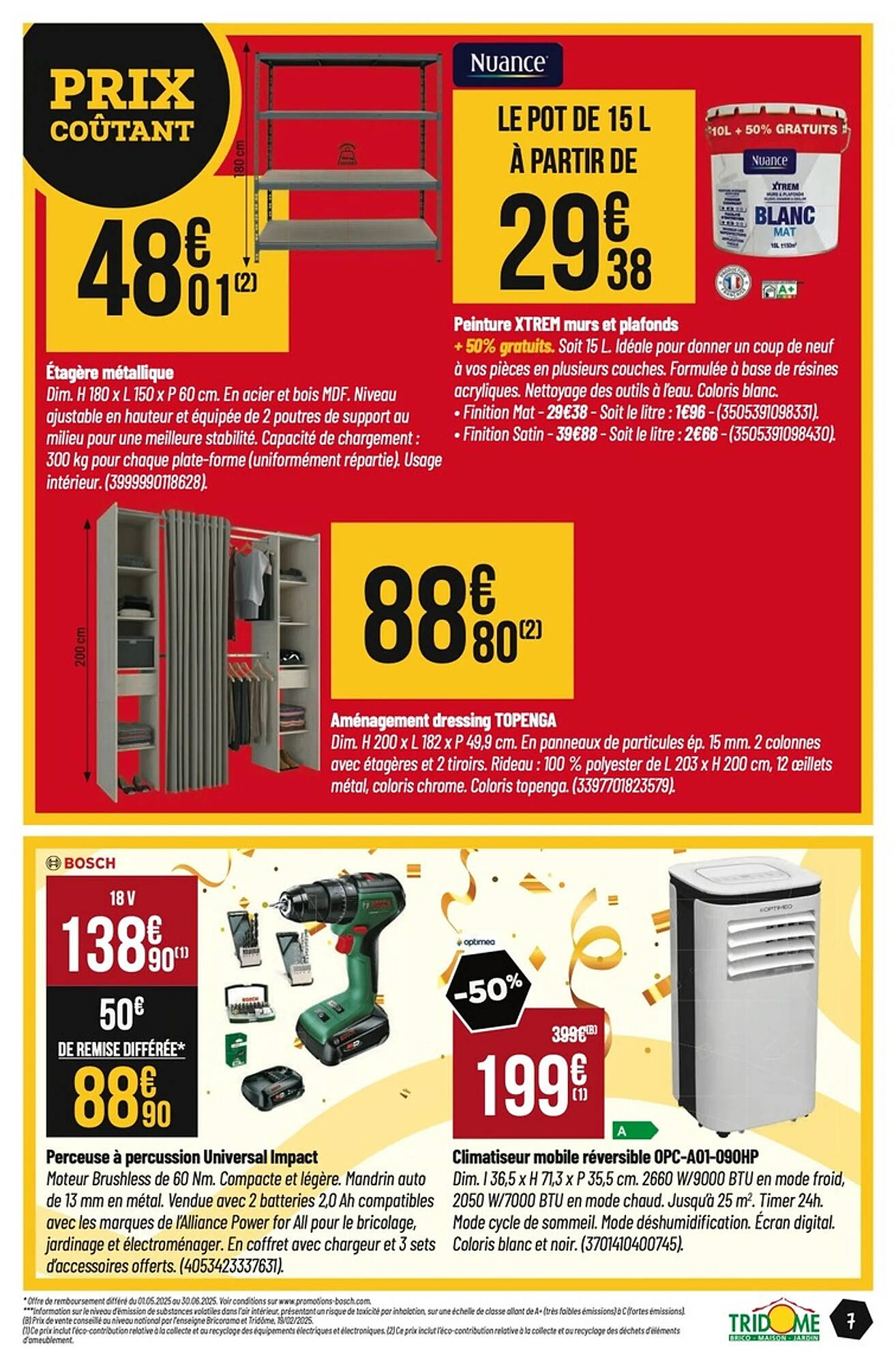 Tridôme Catalogue