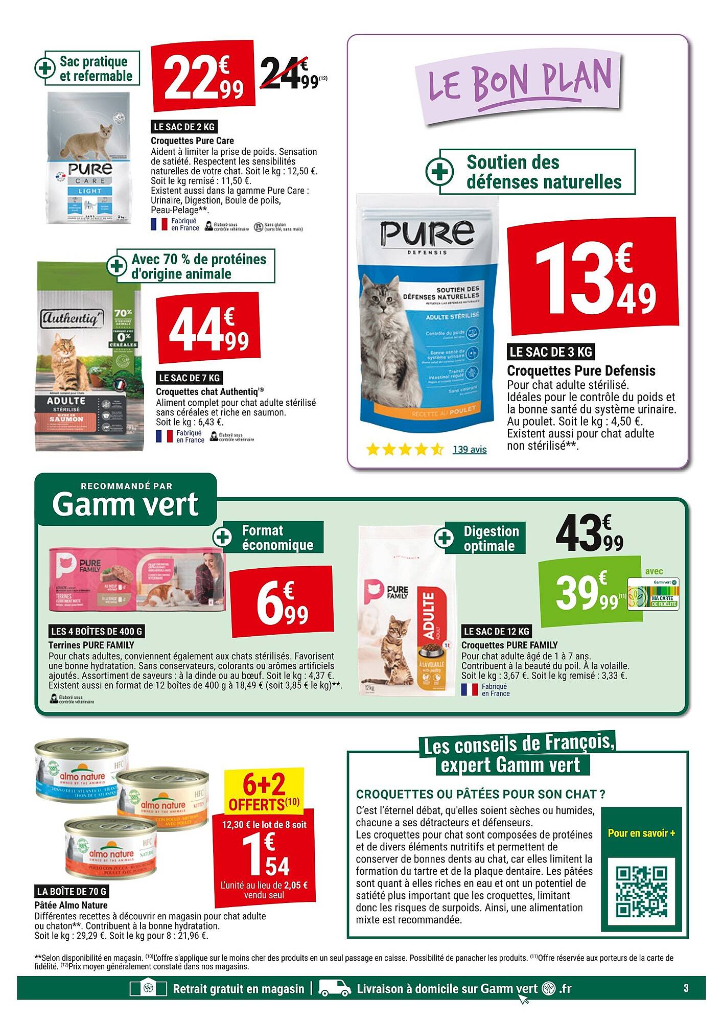 Gamm vert Catalogue
