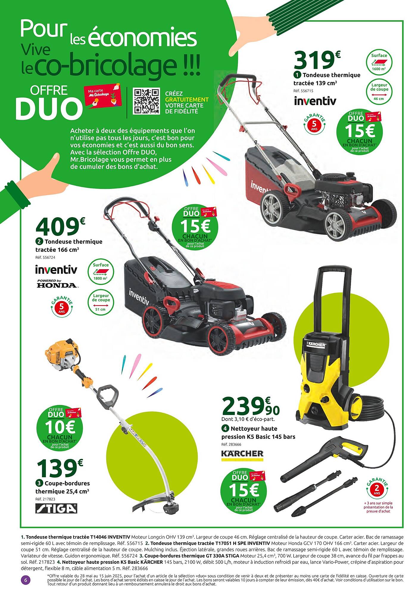 Mr Bricolage Catalogue