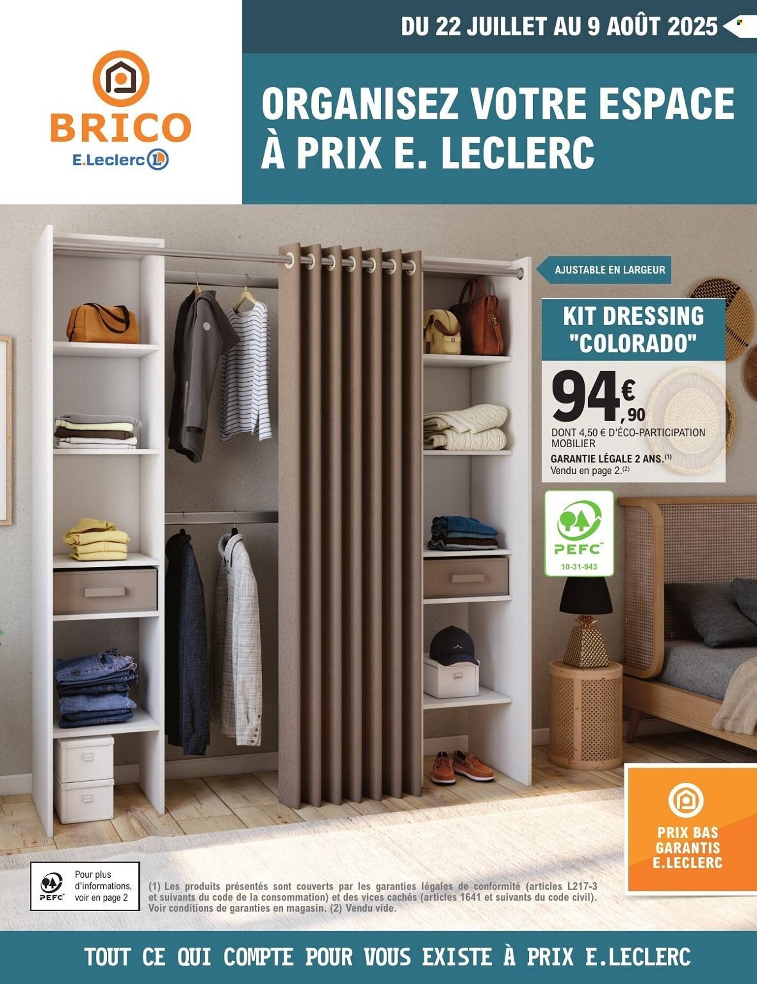 E.Leclerc Brico Catalogue - Pagina 1