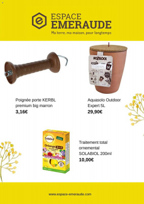 Espace emeraude Catalogue