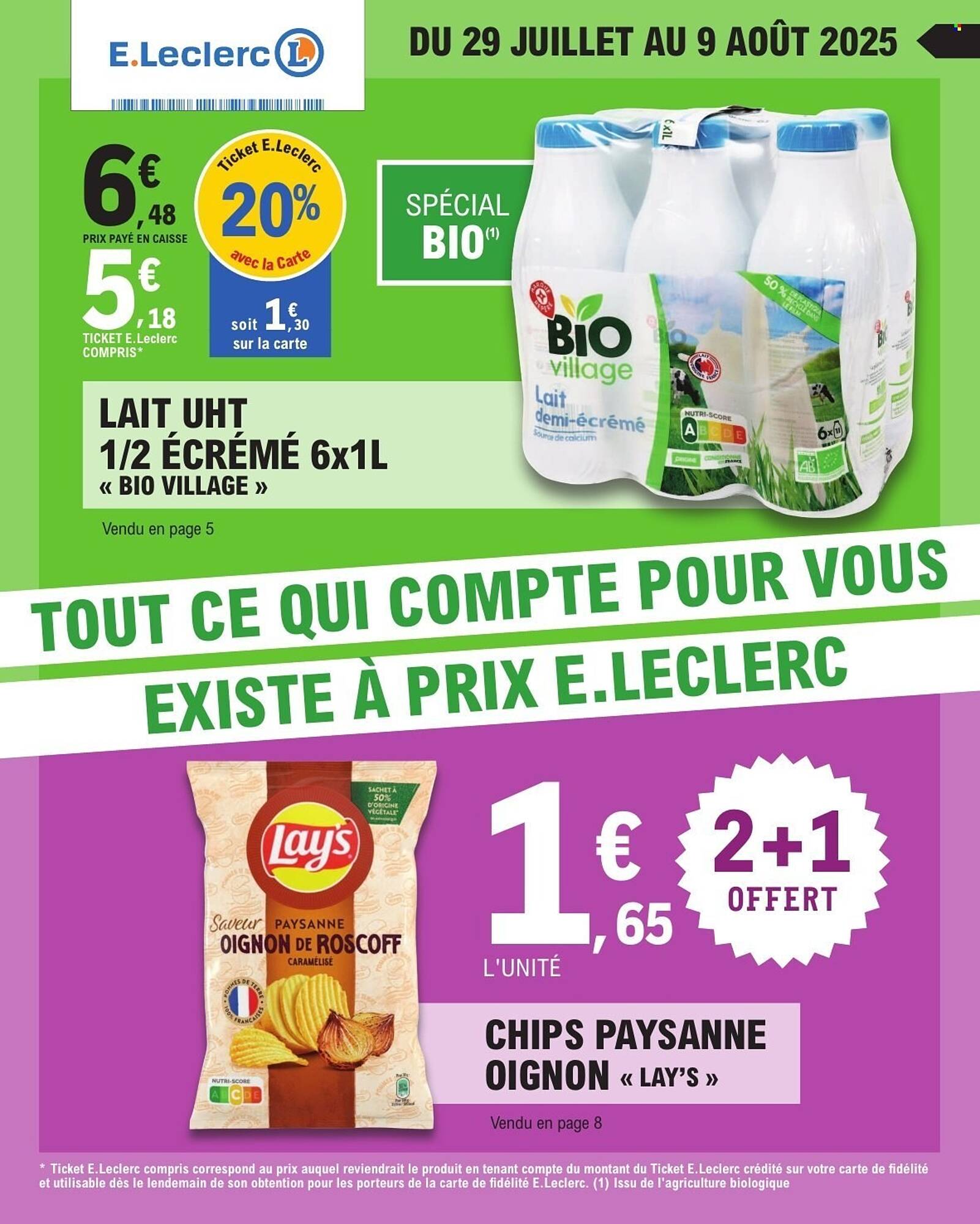 E.Leclerc Catalogue - Pagina 1