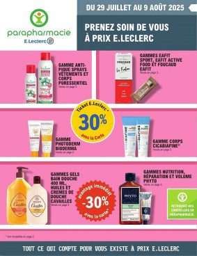 E.Leclerc Parapharmacie Catalogue