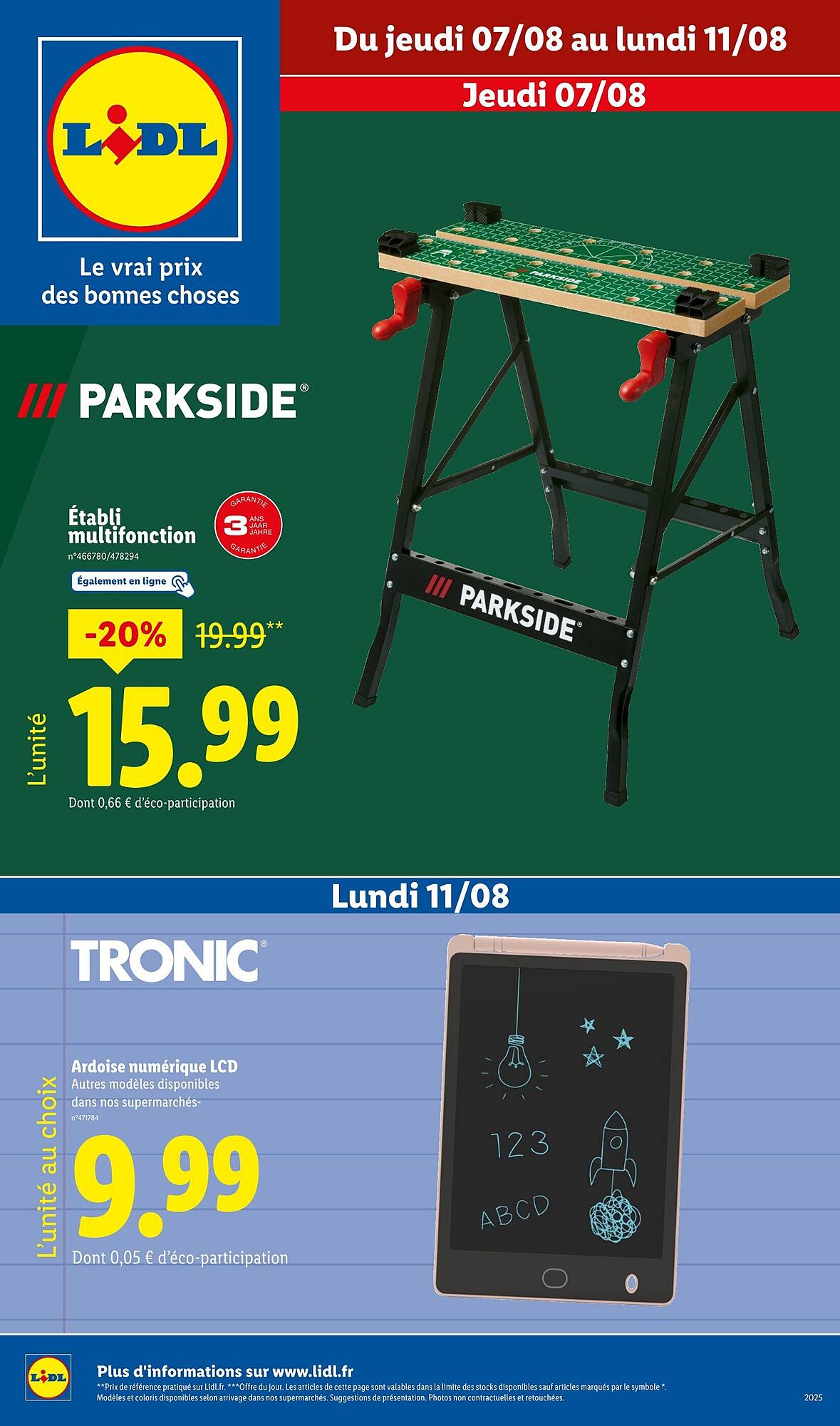 Lidl Catalogue - Pagina 1