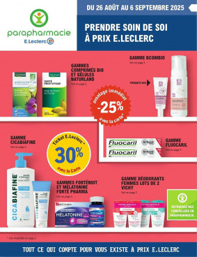 E.Leclerc Parapharmacie Catalogue