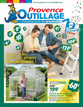 Provence Outillage Catalogue