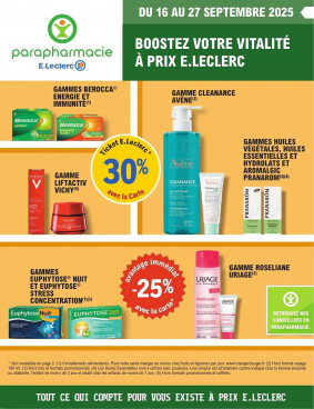 E.Leclerc Parapharmacie Catalogue