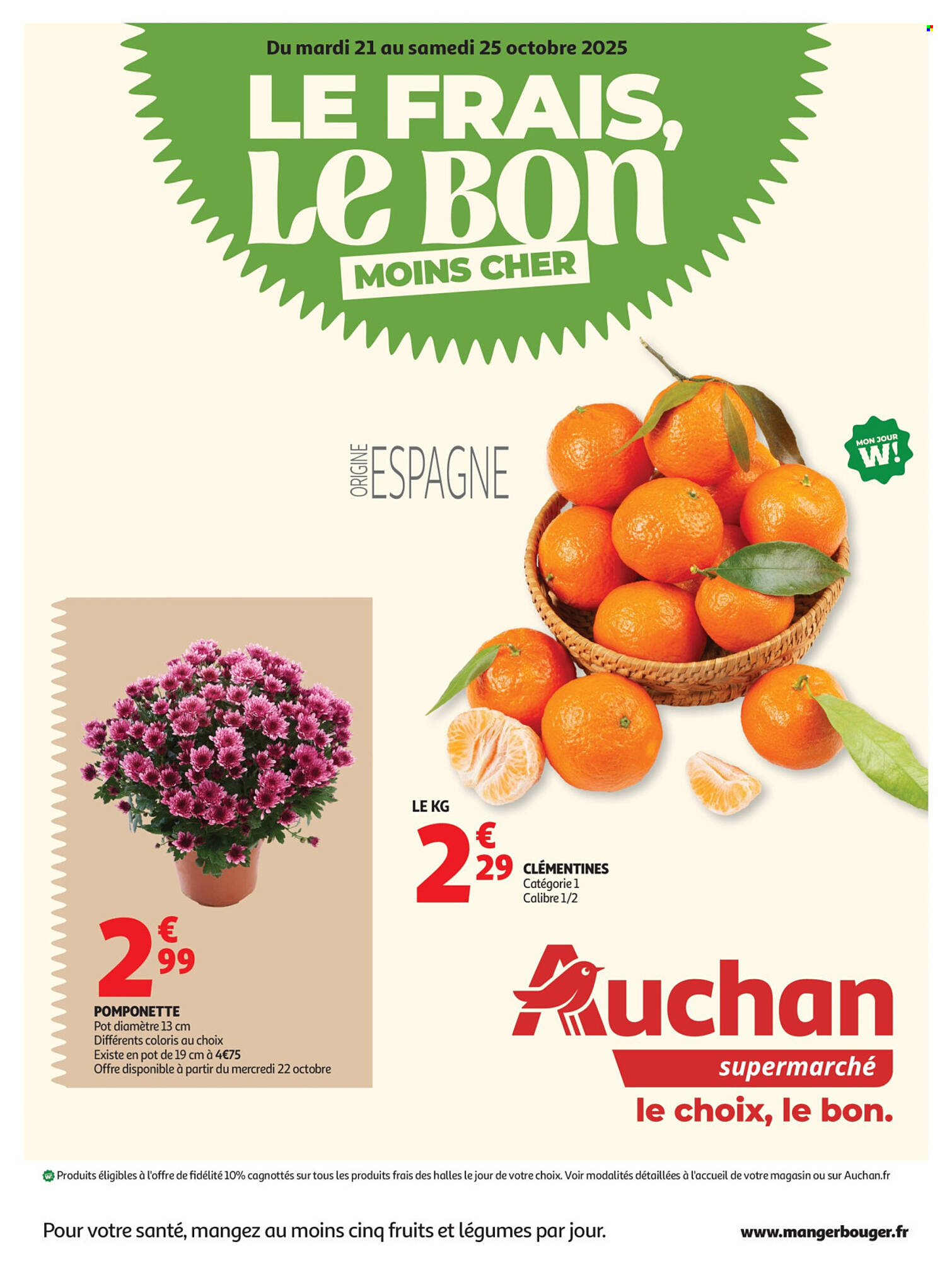 Auchan Supermarché Catalogue - Pagina 1
