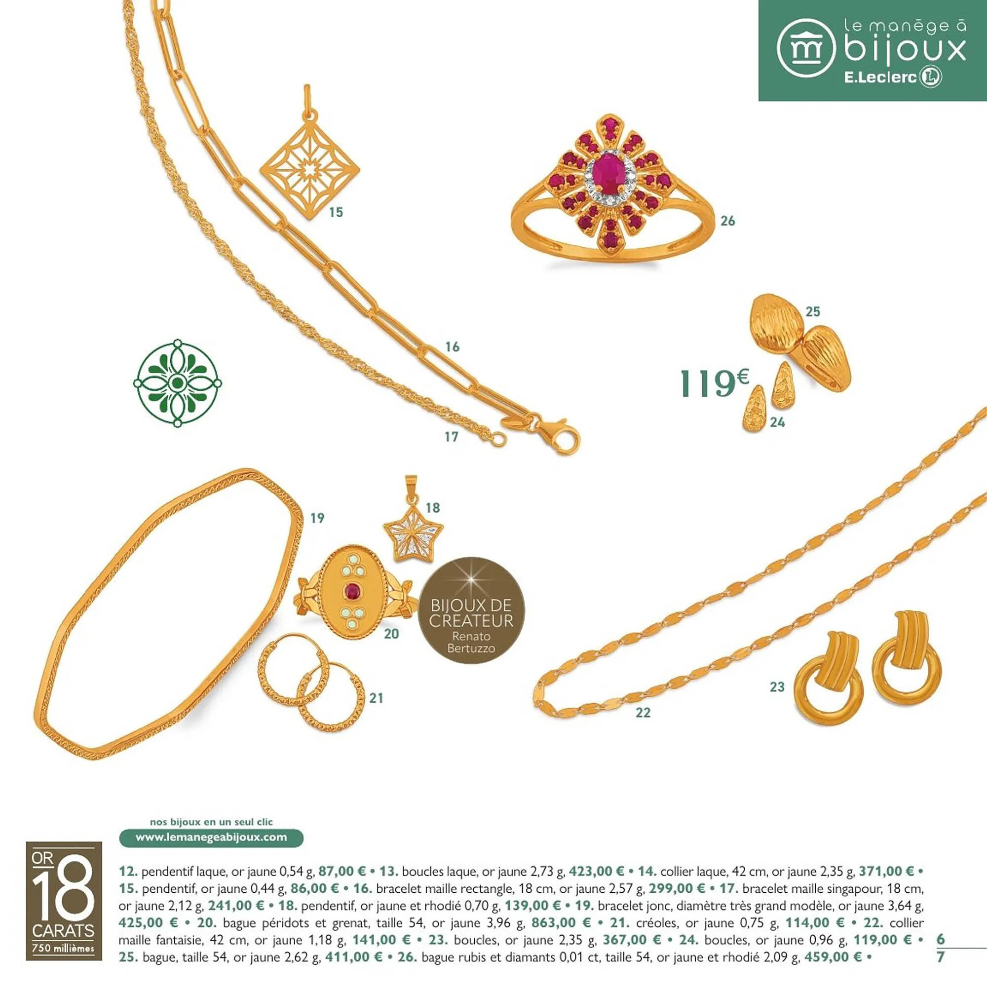E.Leclerc Bijoux Catalogue - Pagina 7