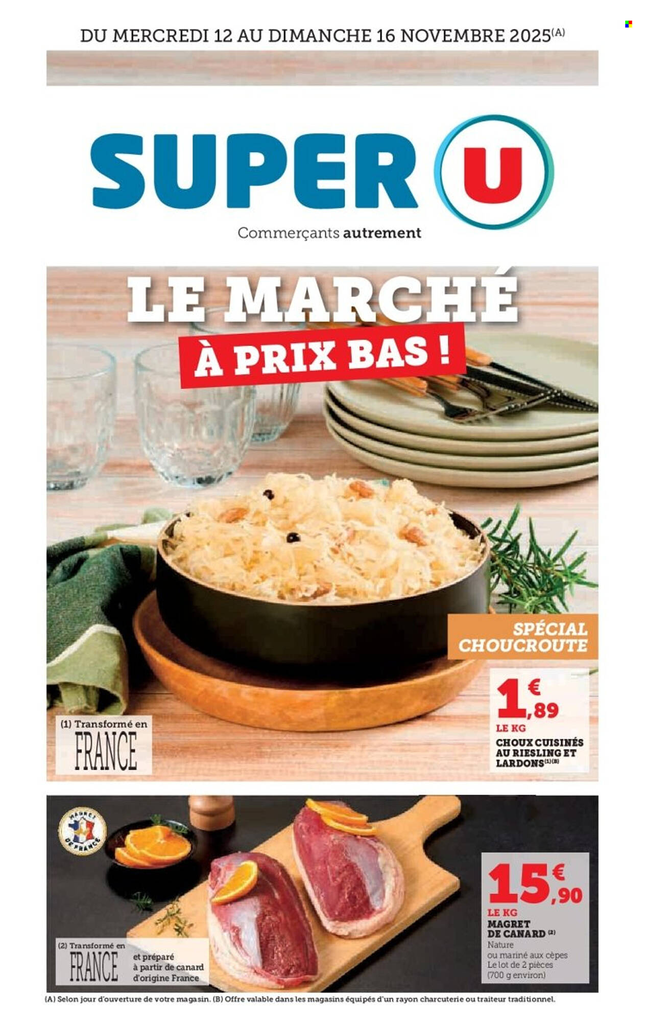 Super U Catalogue - Pagina 1