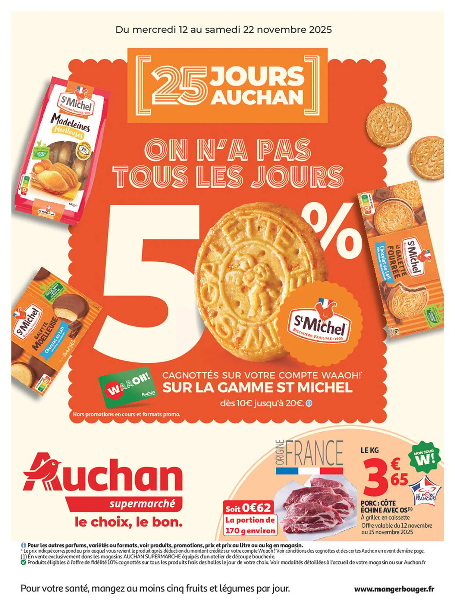 Auchan Supermarché Catalogue - Pagina 1