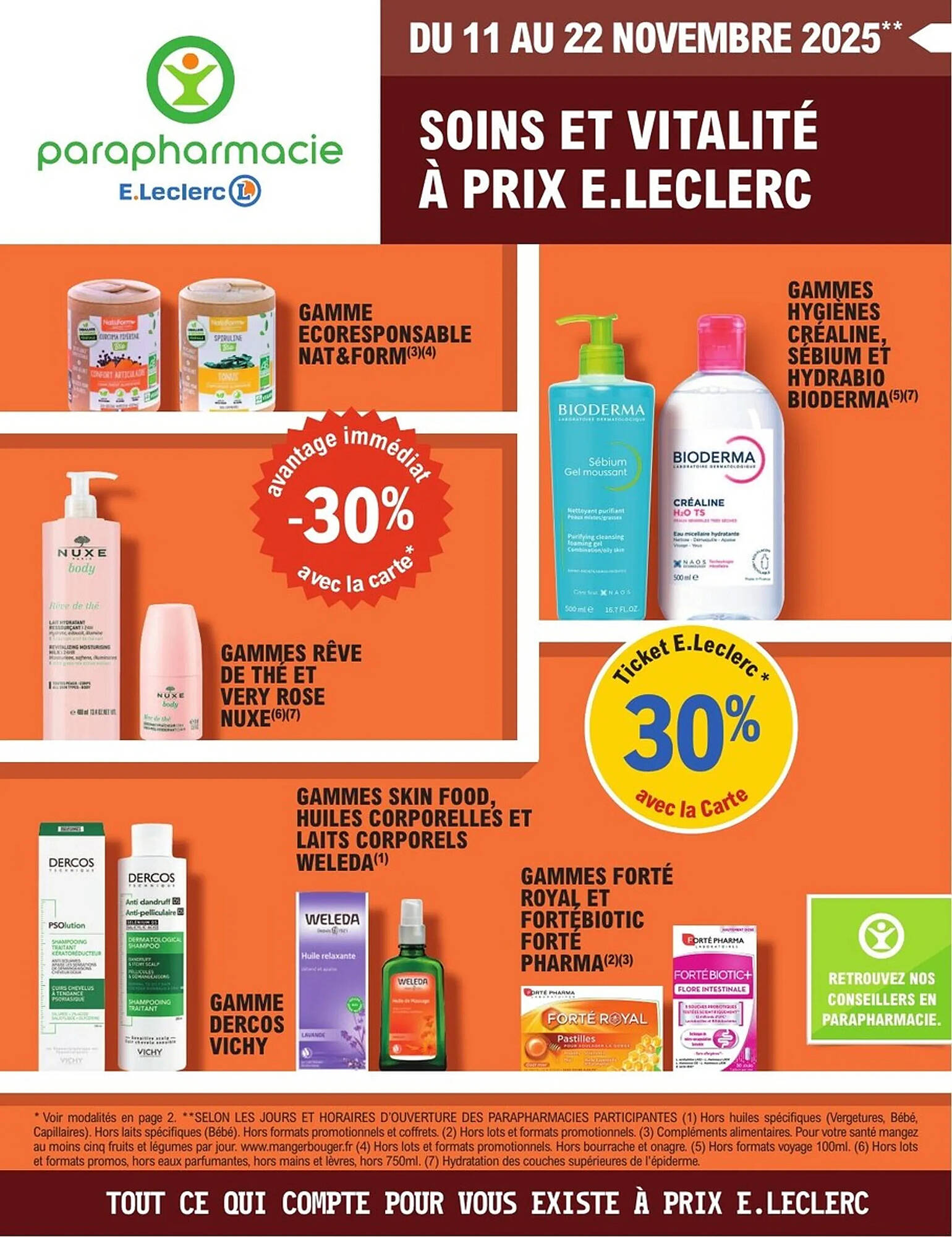 E.Leclerc Parapharmacie Catalogue - Pagina 1