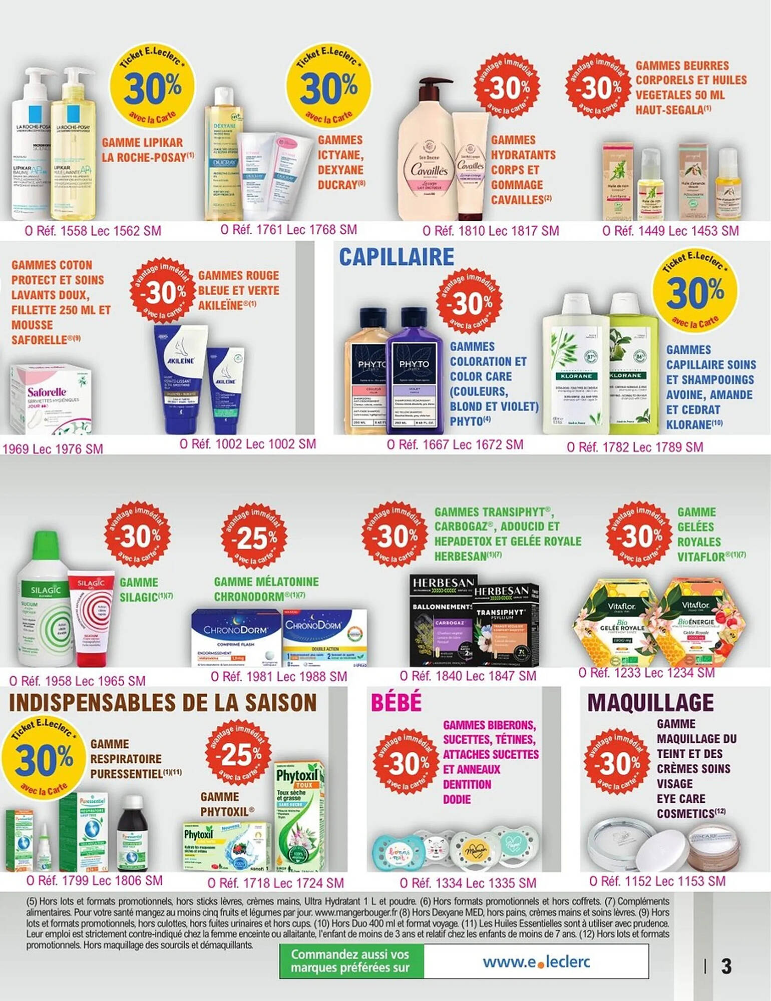 E.Leclerc Parapharmacie Catalogue - Pagina 3