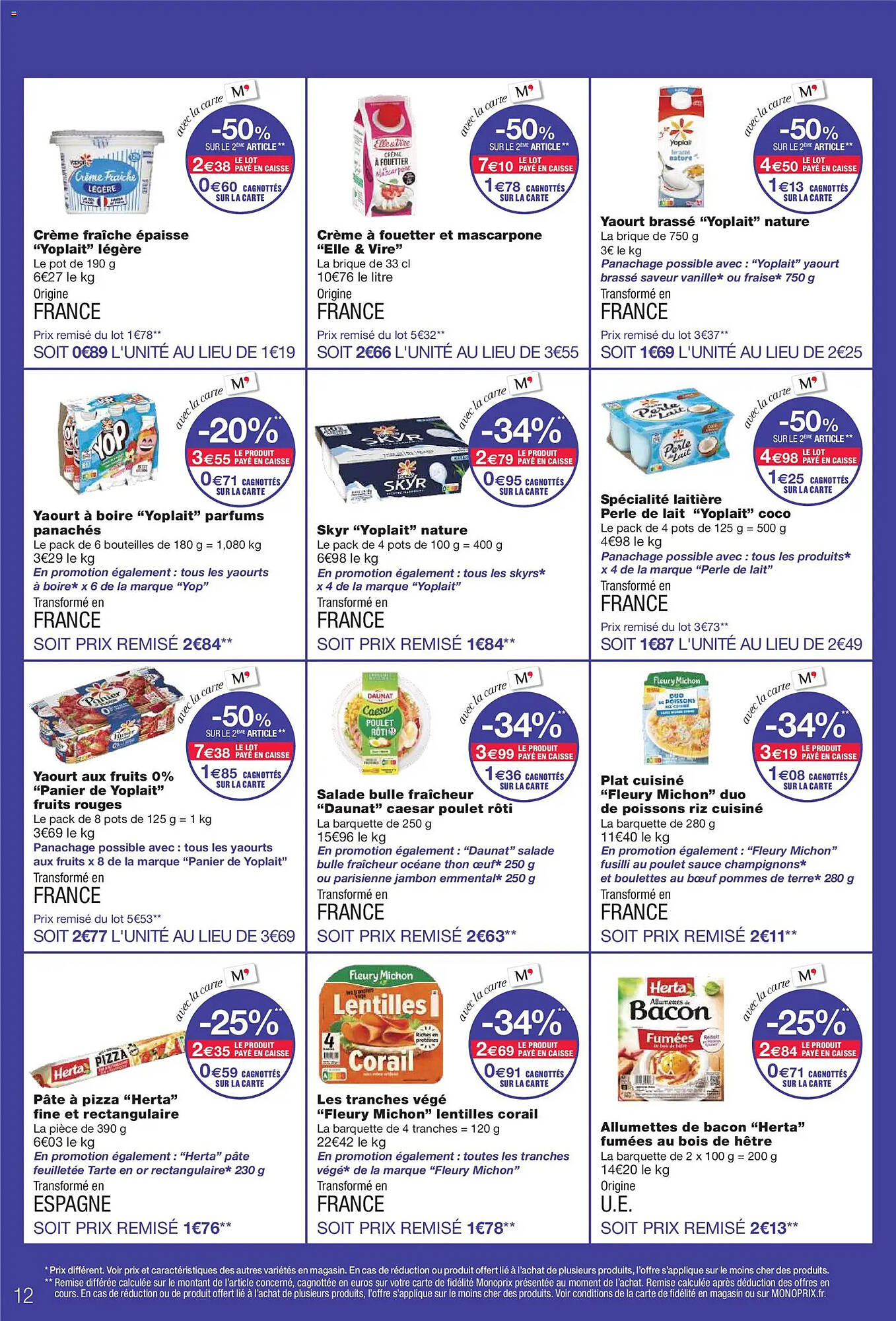 Monoprix Catalogue - Pagina 12