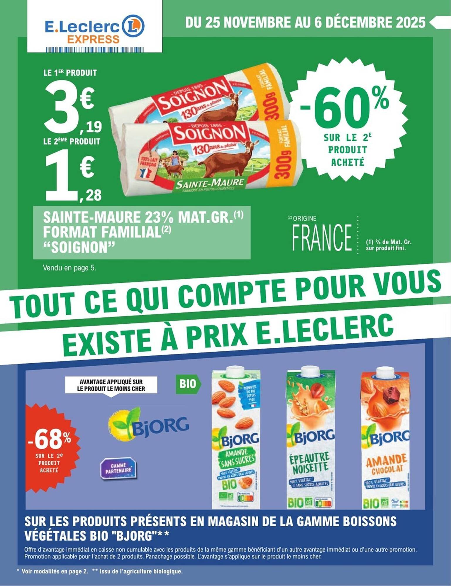 E.Leclerc Express Catalogue - Pagina 1