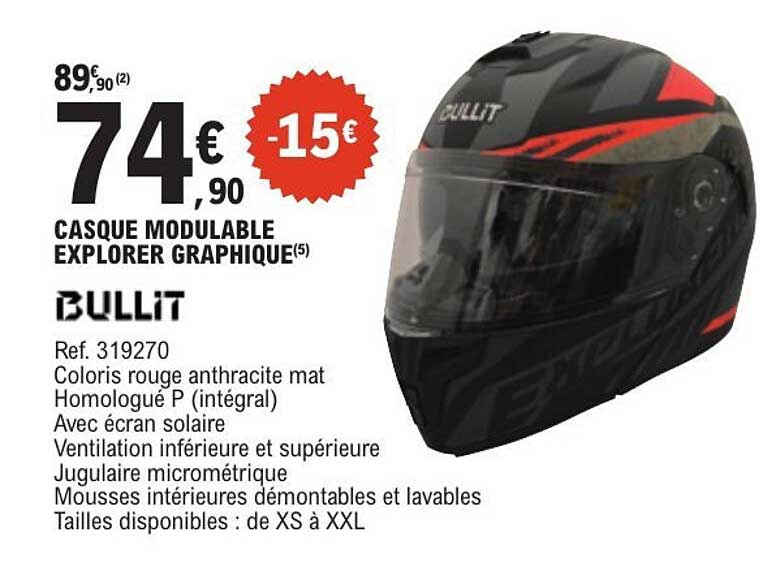 CASQUE MODULABLE EXPLORER GRAPHIQUE