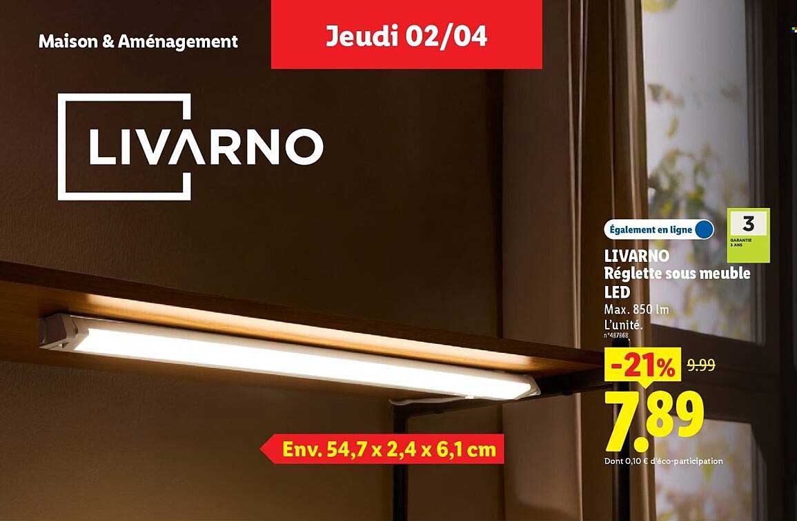 Reglette Led Lidl