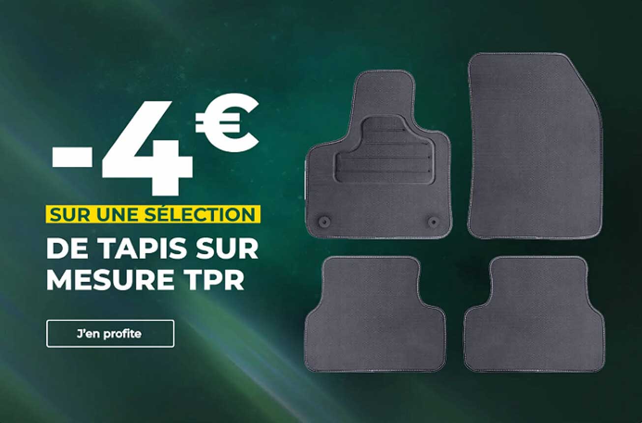 -4 € SUR UNE SÉLECTION DE TAPIS SUR MESURE TPR