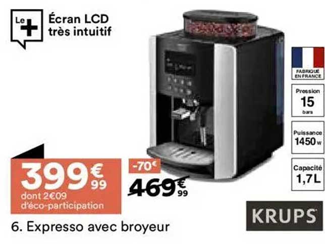 6. Expresso avec broyeur
