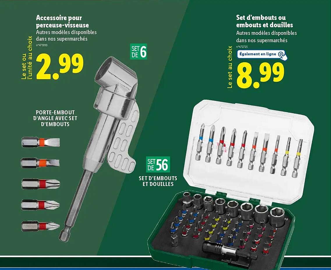 Accessoire pour perceuse-visseuse
