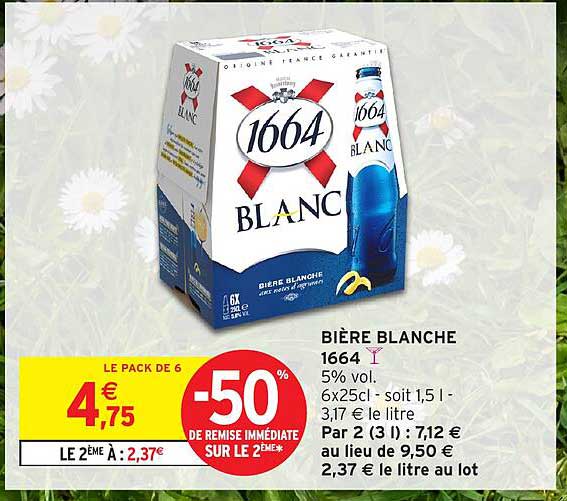 BIÈRE BLANCHE 1664