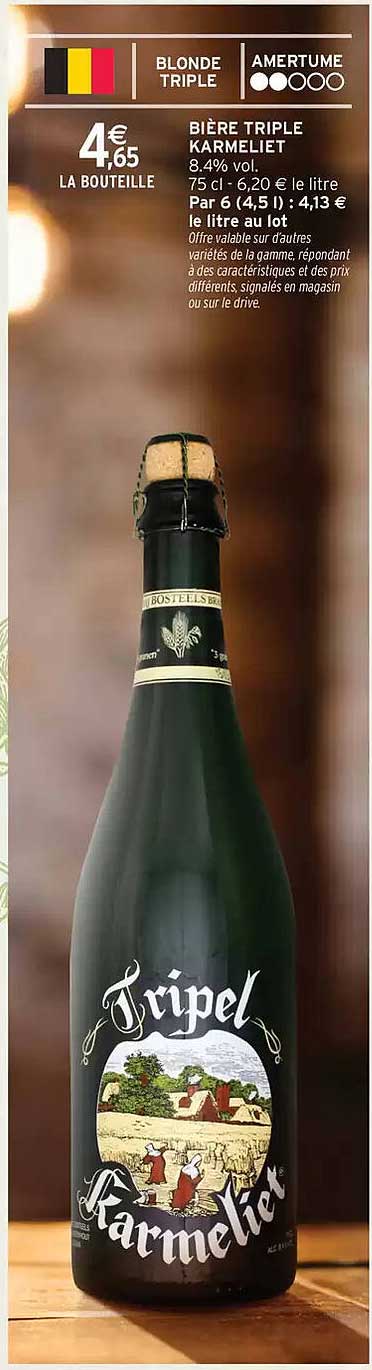 BIÈRE TRIPLE KARMELIET