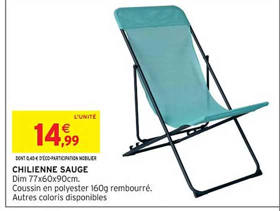 CHILIENNE SAUGE