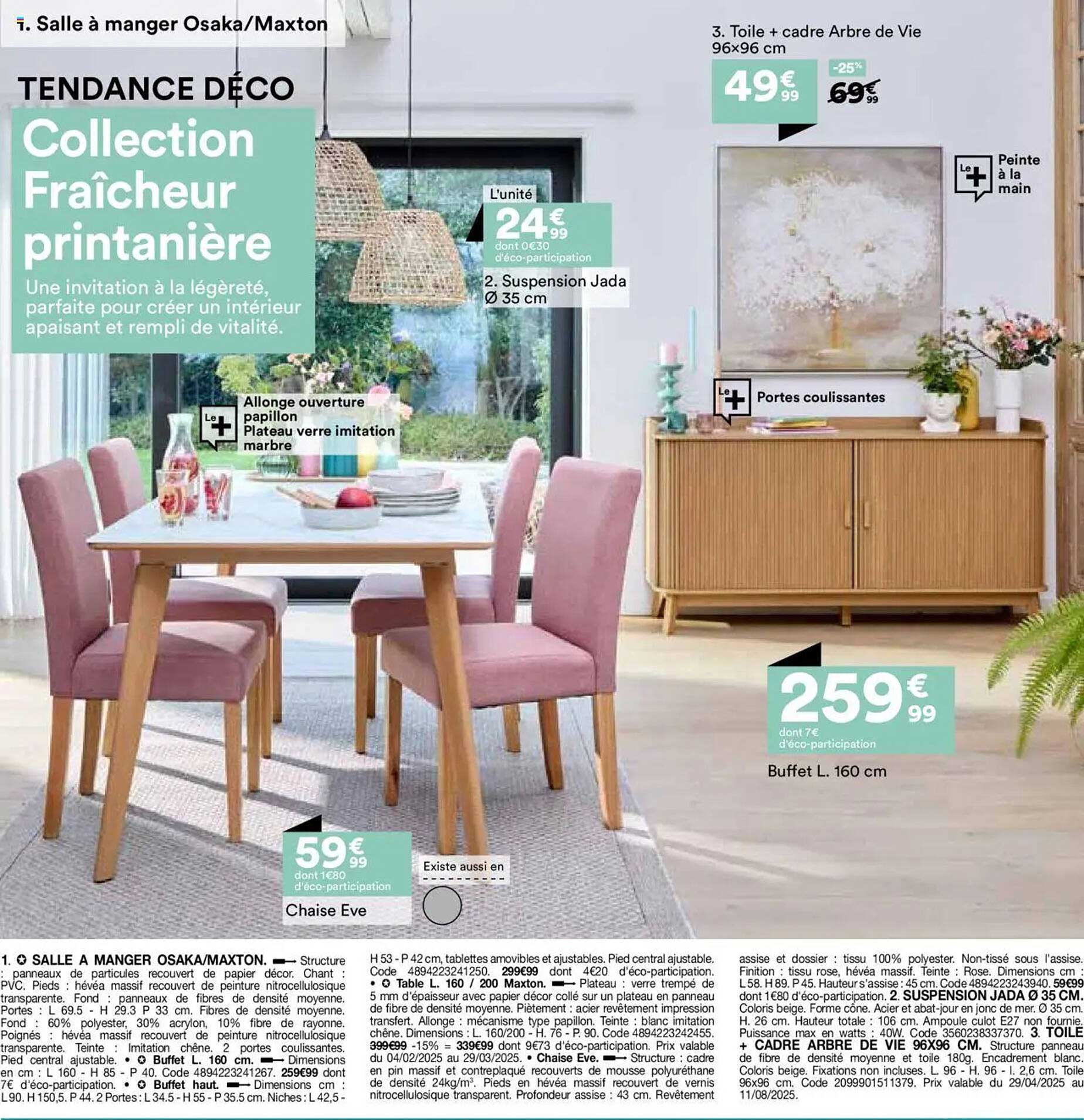 Collection Fraîcheur printanière