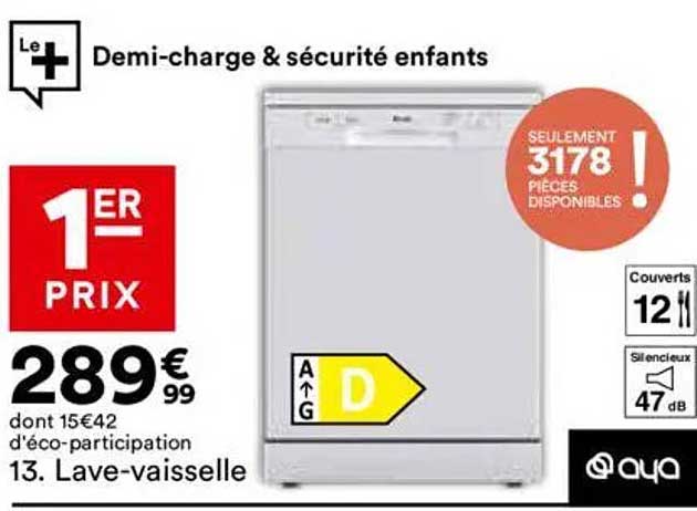 Demi-charge & sécurité enfants