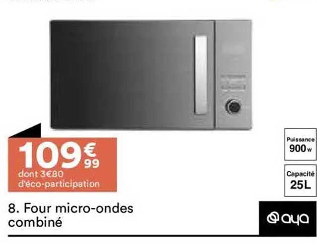 Four micro-ondes combiné