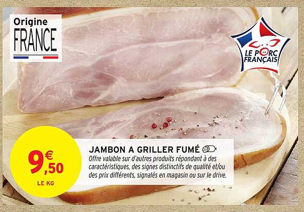 JAMBON A GRILLER FUMÉ