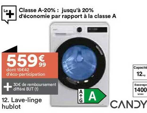 Lave-linge hublot Candy