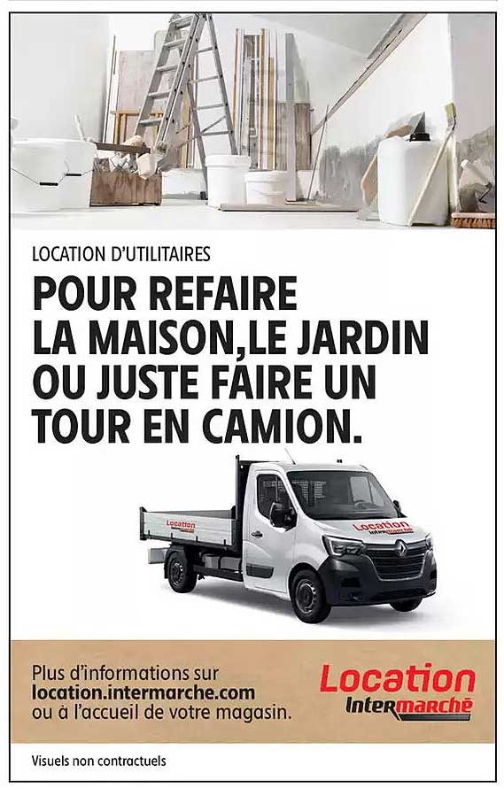 LOCATION D'UTILITAIRES