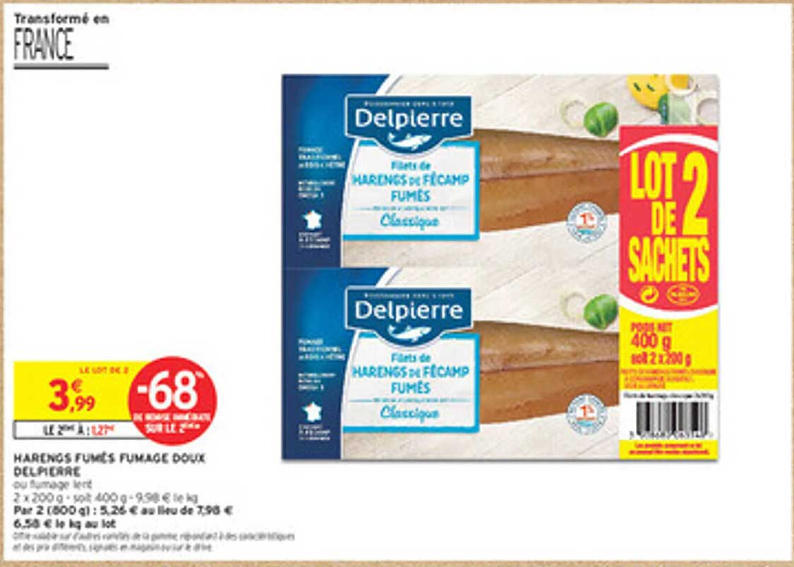 LOT DE 2 SACHETS