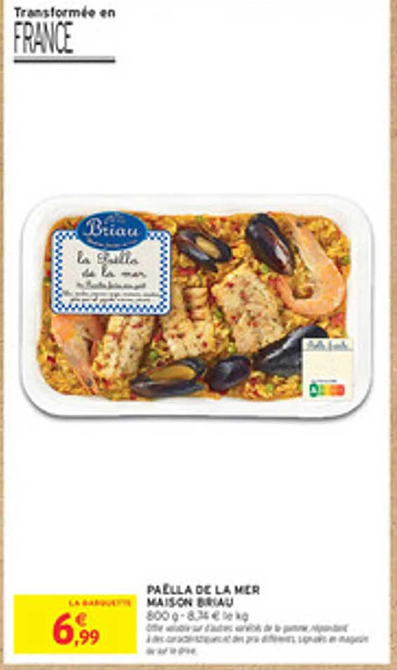 PAELLA DE LA MER MAISON BIRAU