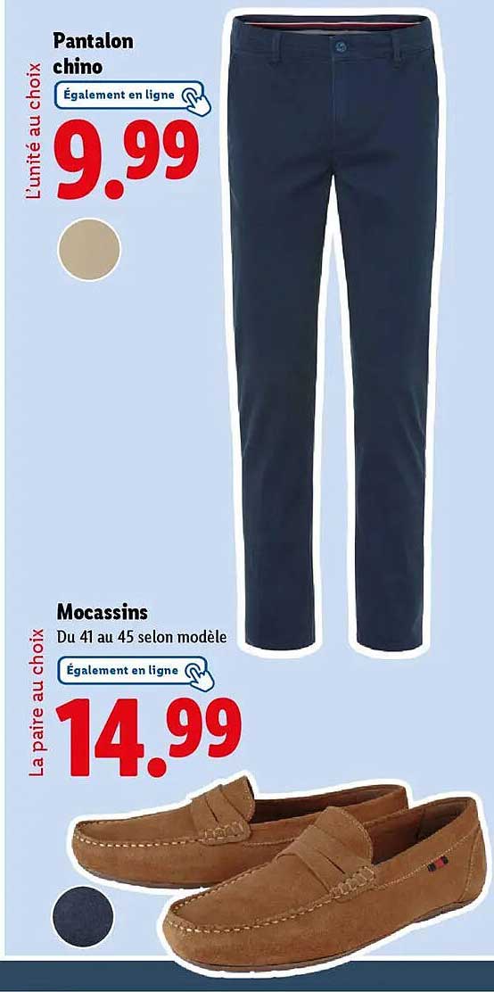 Pantalon chino