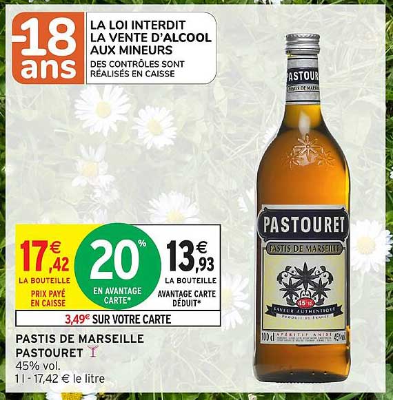 PASTIS DE MARSEILLE PASTOURET