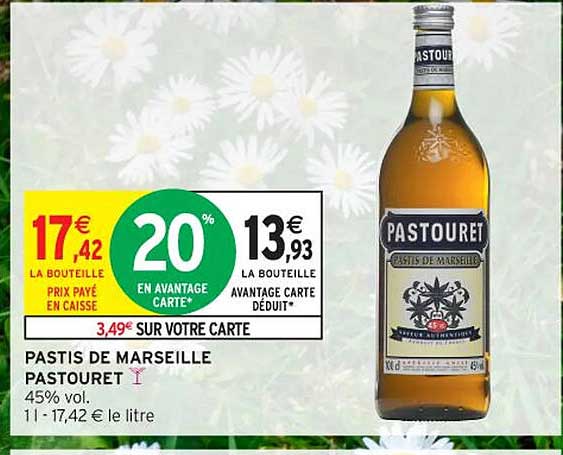 PASTIS DE MARSEILLE PASTOURET