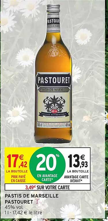 PASTIS DE MARSEILLE PASTOURET
