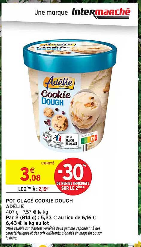 POT GLACÉ COOKIE DOUGH ADÉLIE