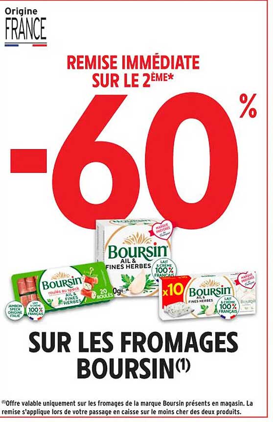 REMise immédiate sur le 2ème* -60%